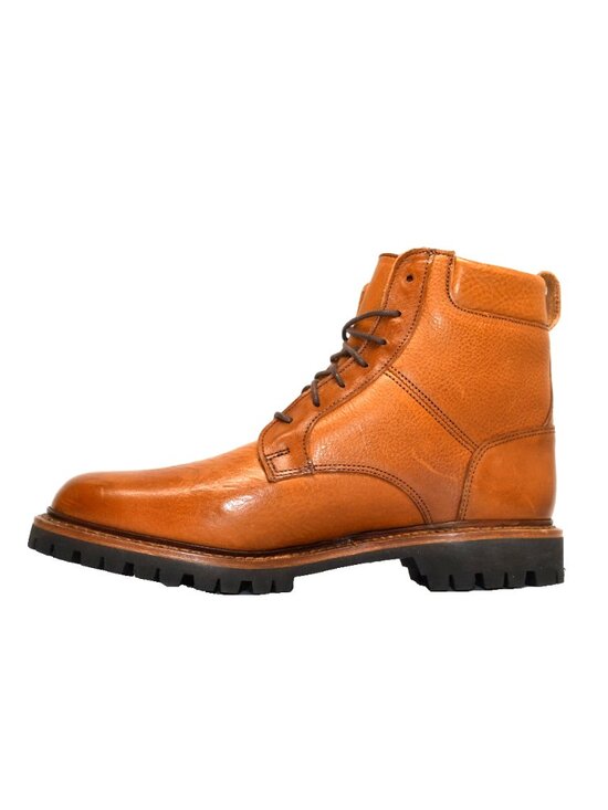 New! Allen Edmonds Denali Lace Up Boot Cognac Leather Size 9 D 7193 DD535 main image 5